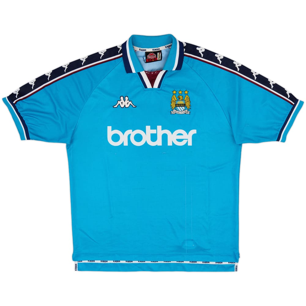 1997-99 Manchester City Home Shirt - 6/10 - (L)