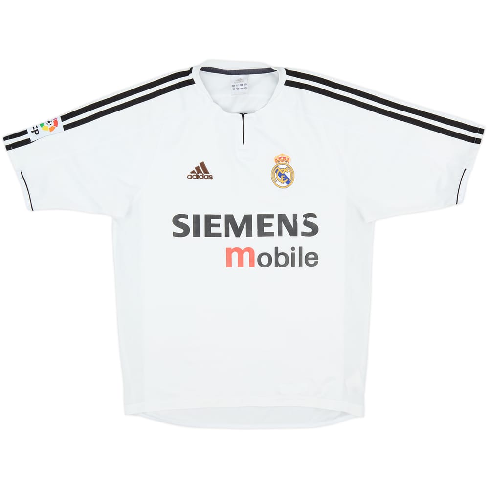 2003-04 Real Madrid Home Shirt - 5/10 - (S)