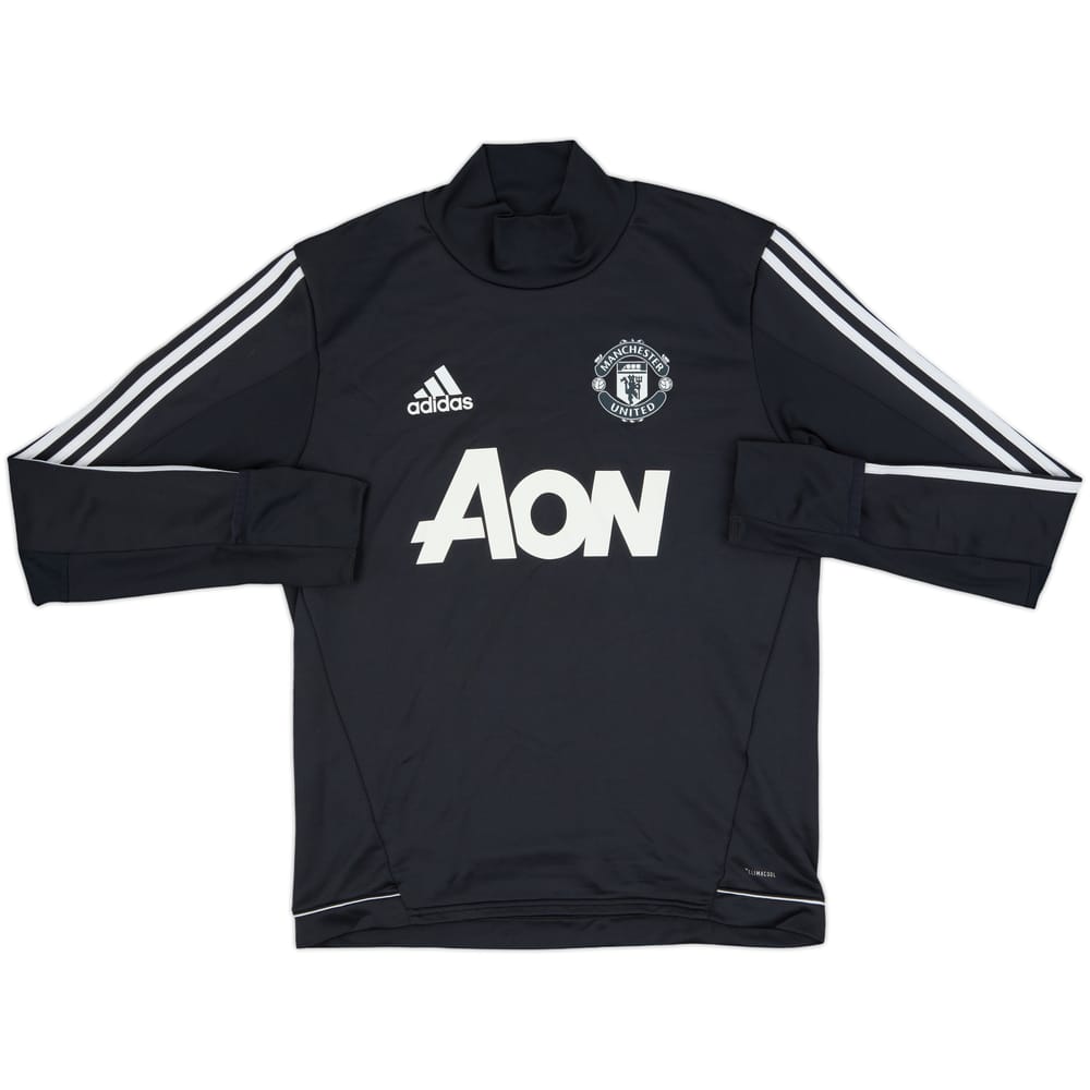 2017-18 Manchester United adidas Drill Top - 8/10 - (M)