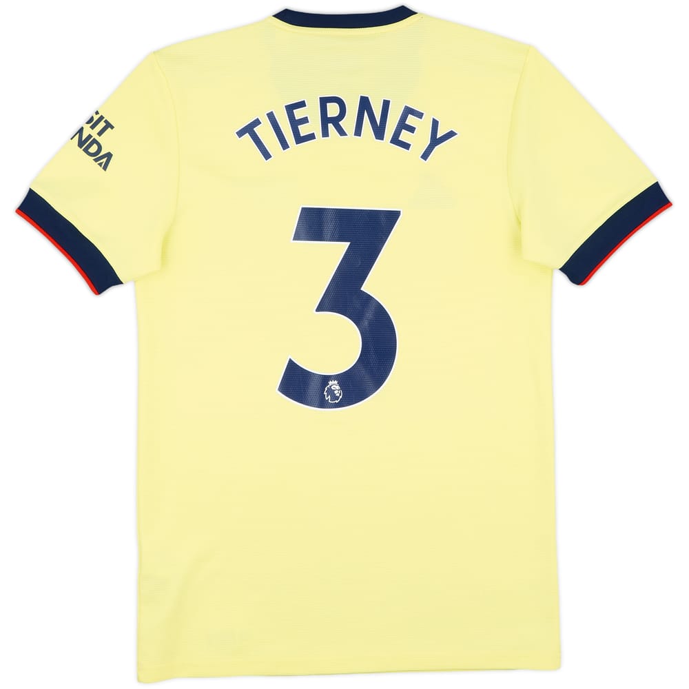 2021-22 Arsenal Away Shirt Tierney #3 - 8/10 - (S)