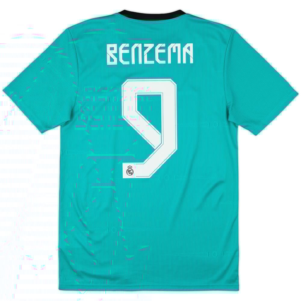 2021-22 Real Madrid Third Shirt Benzema #9 - 10/10 - (S)