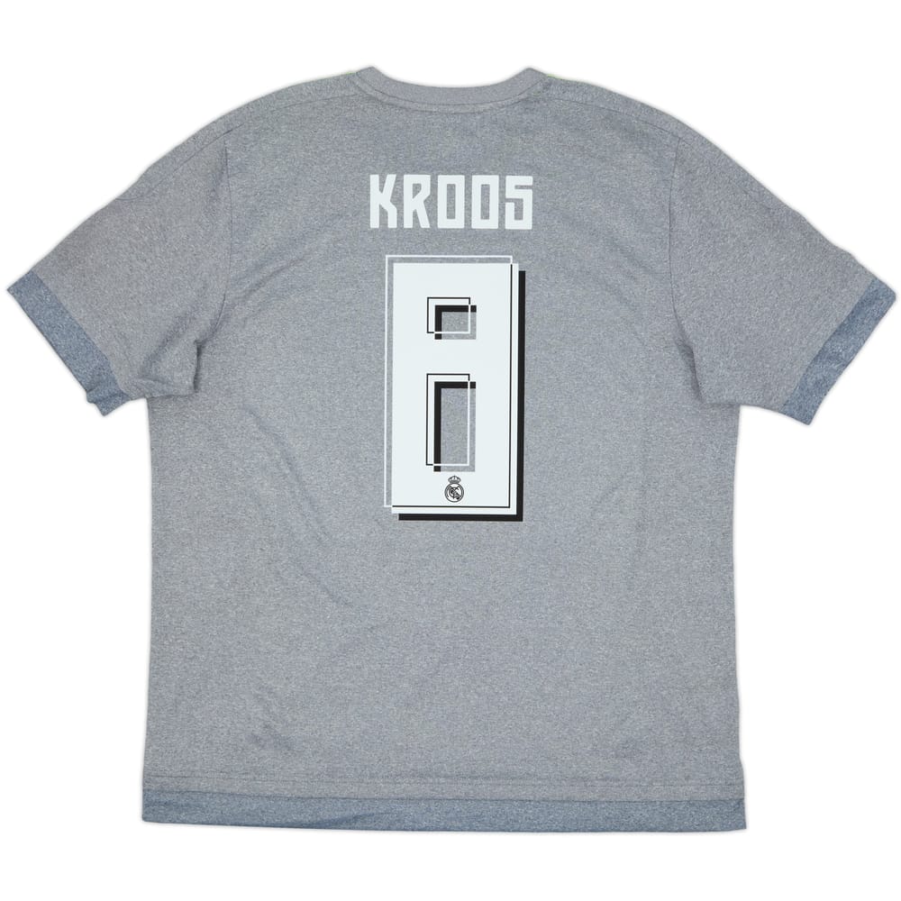 2015-16 Real Madrid Away Shirt Kroos #8 - 7/10 - (L)