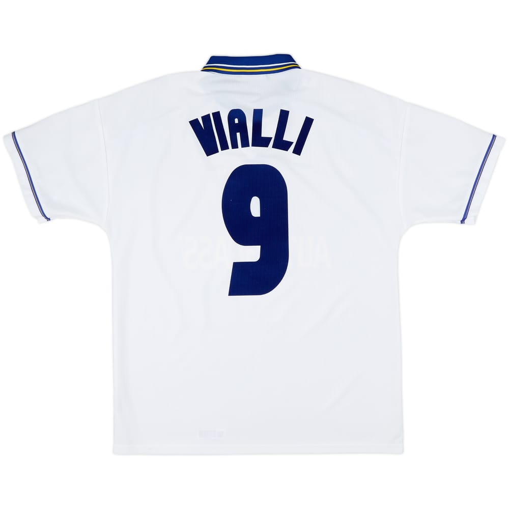 1998-00 Chelsea Away Shirt Vialli #9 - 8/10 - (L)