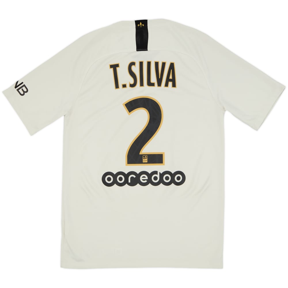2018-19 Paris Saint-Germain Away Shirt T.Silva #2 - 8/10 - (S)