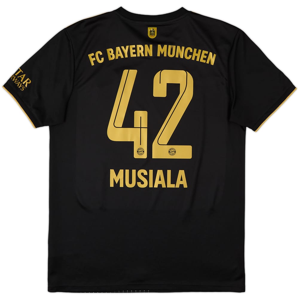 2021-22 Bayern Munich Away Shirt Musiala #42 - 10/10 - (M)