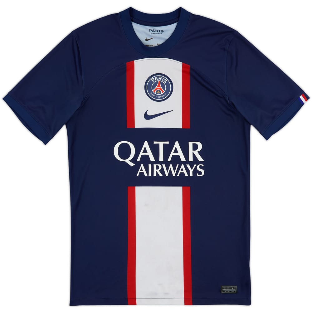 2022-23 Paris Saint-Germain Home Shirt - 5/10 - (S)