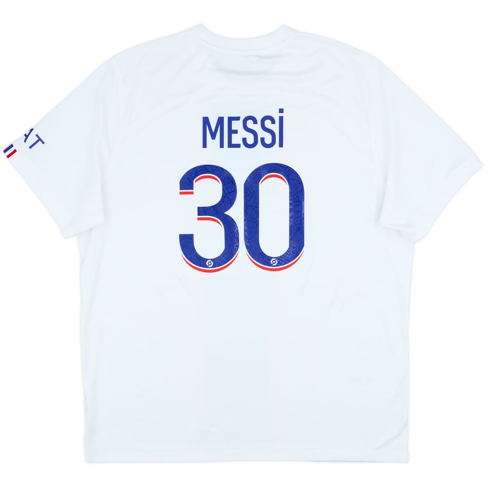 2022-23 Paris Saint-Germain Third Shirt Messi #30 - 7/10 - (XXL)