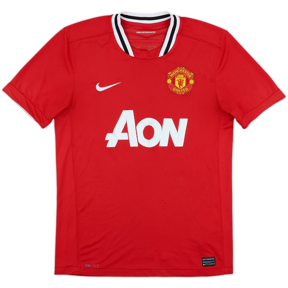 2011-12 Manchester United Home Shirt - 5/10 - (M)