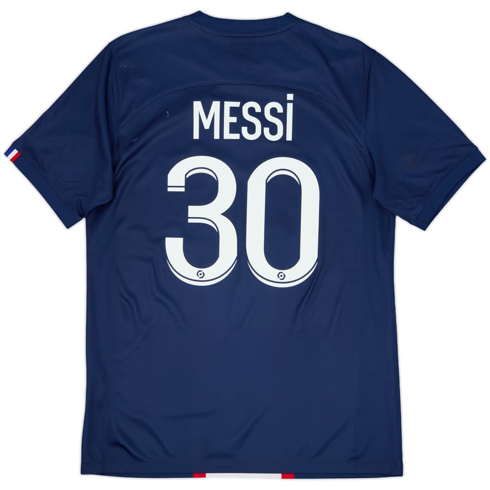 2022-23 Paris Saint-Germain Home Shirt Messi #30 - 5/10 - (M)