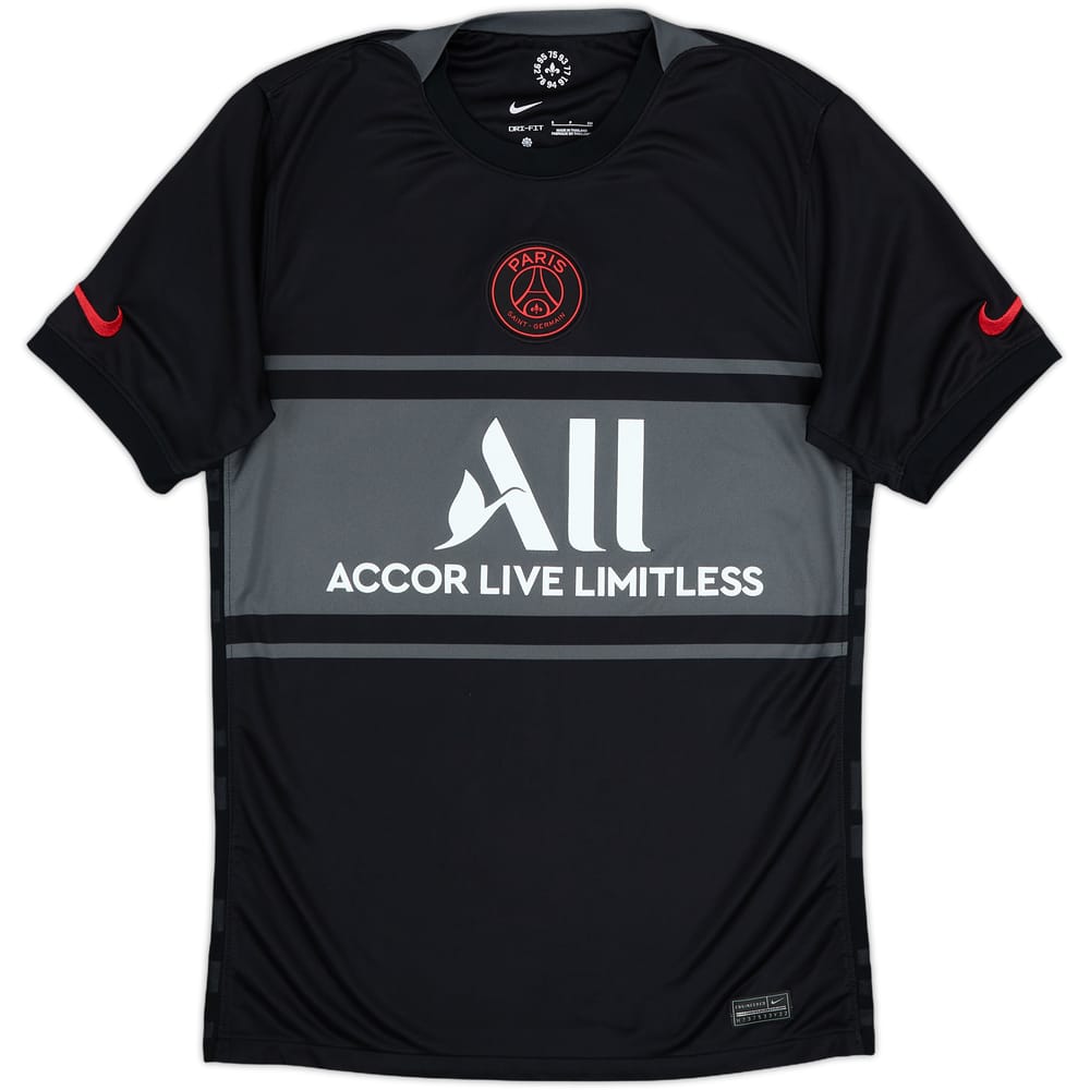 2021-22 Paris Saint-Germain Third Shirt - 6/10 - (S)