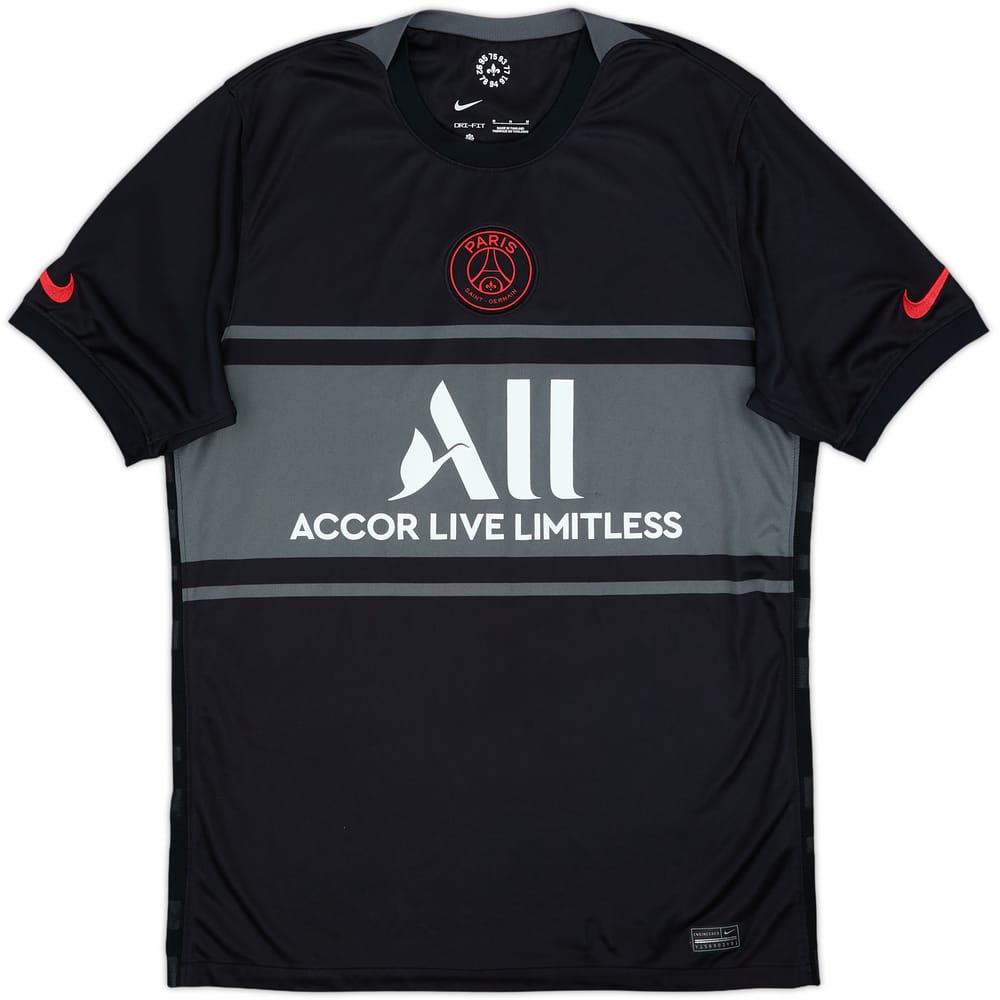 2021-22 Paris Saint-Germain Third Shirt - 8/10 - (M)