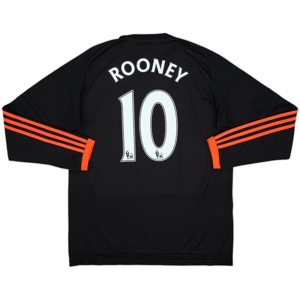 2015-16 Manchester United Third L/S Shirt Rooney #10 - 5/10 - (L)