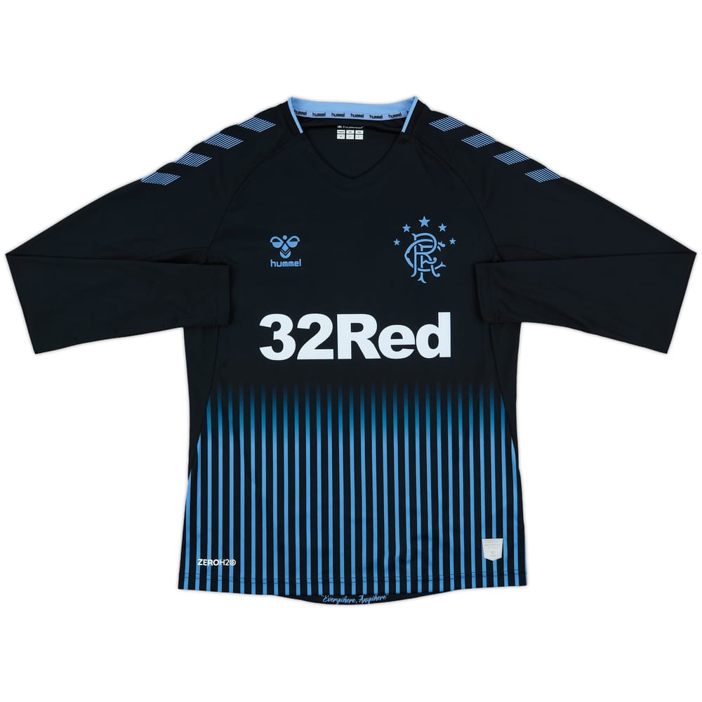 2019-20 Rangers Away L/S Shirt - 10/10 - (M)