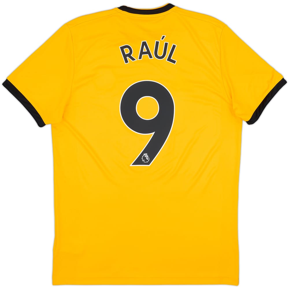 2018-19 Wolves Home Shirt Raul #9 - 9/10 - (M)