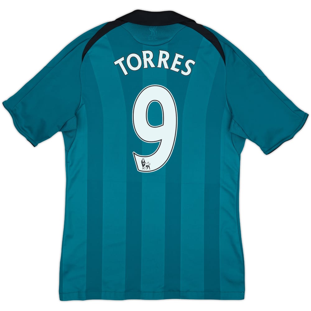 2008-09 Liverpool Third Shirt Torres #9 - 8/10 - (S)