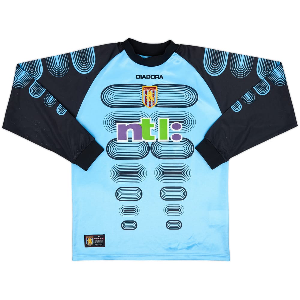 2001-02 Aston Villa GK Shirt - 8/10 - (S)