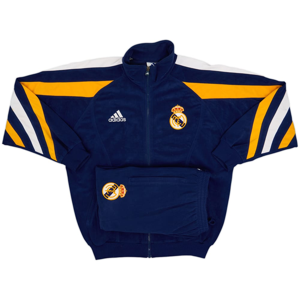 1998-99 Real Madrid adidas Tracksuit - 8/10 - (S)