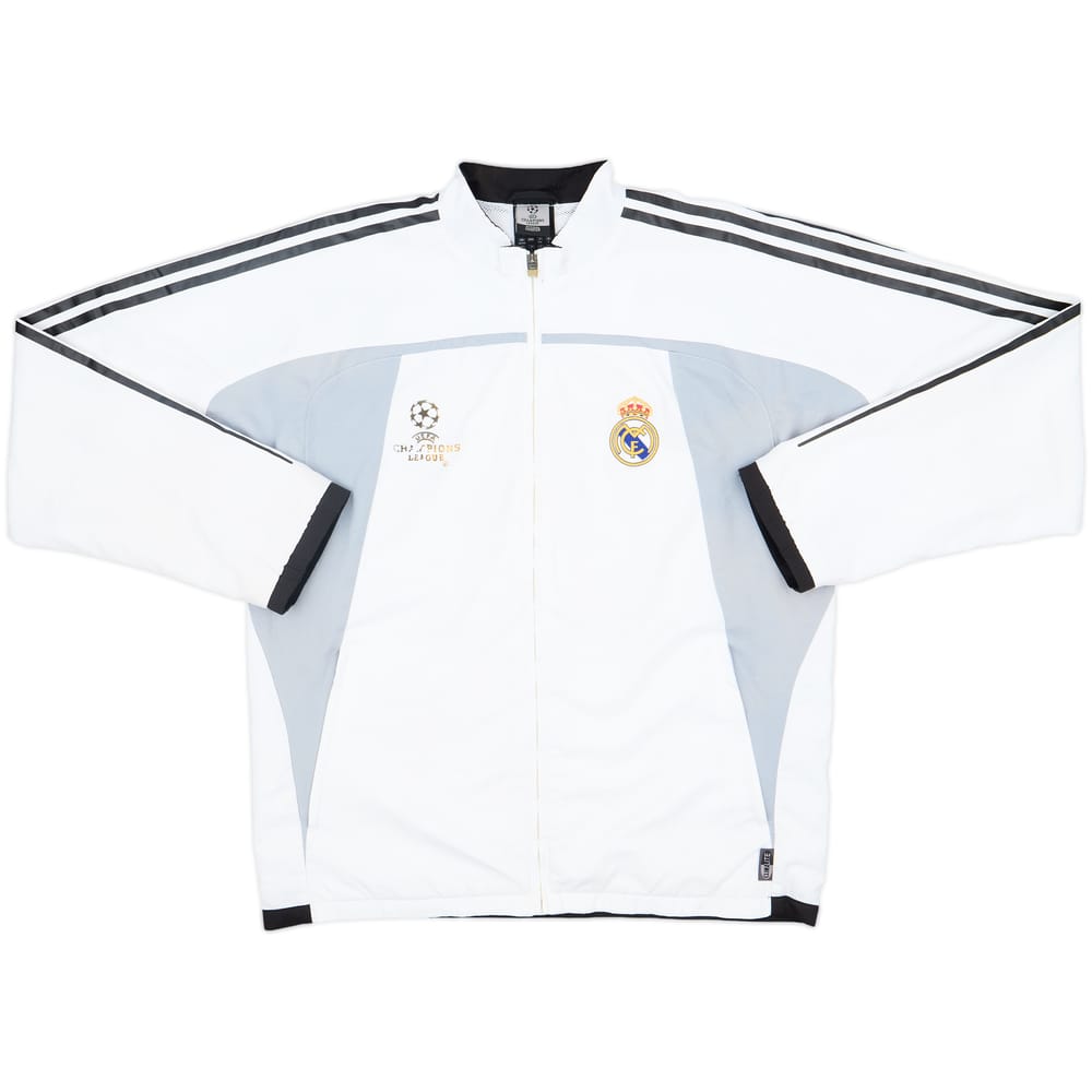 2004-05 Real Madrid CL adidas Track Jacket - 4/10 - (M)