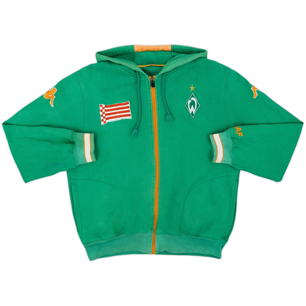 2008-09 Werder Bremen Staff Issue Kappa Hooded Track Jacket - 6/10 - (L)