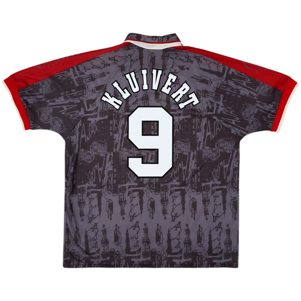 1996-97 Ajax Away Shirt Kluivert #9 - 10/10 - (XL)