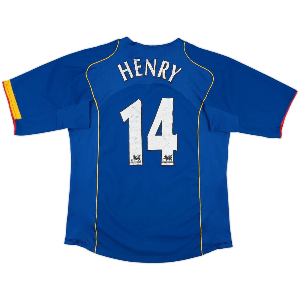 2004-06 Arsenal Away Shirt Henry #14 - 5/10 - (S)