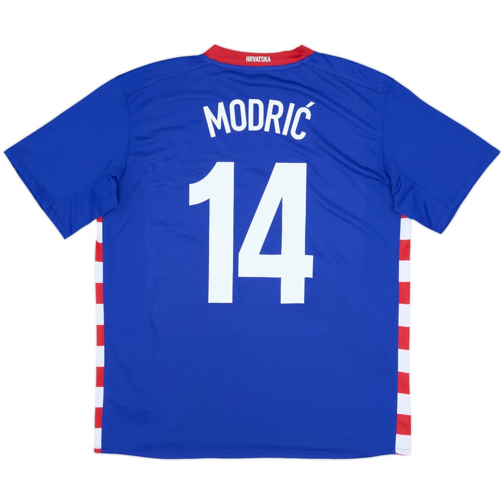 2007-09 Croatia Away Shirt Modric #14 - 10/10 - (L)