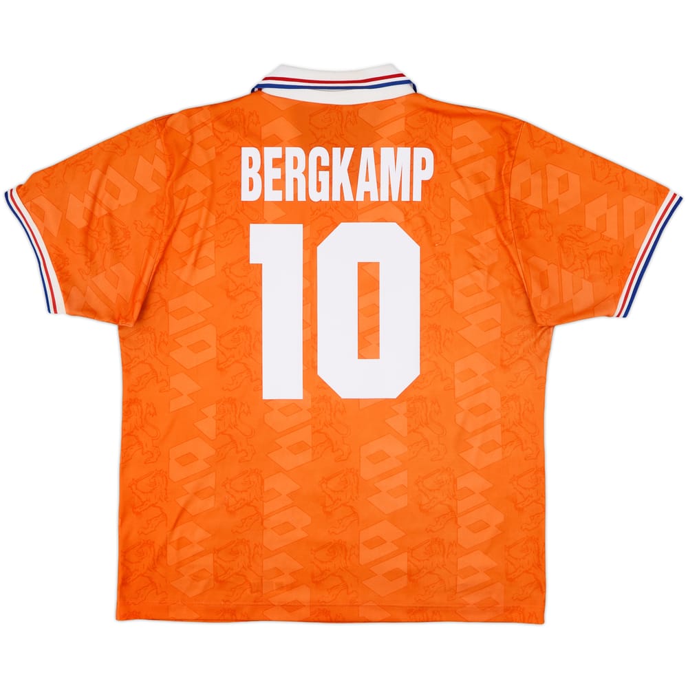 1994 Netherlands Home Shirt Bergkamp #10 - 6/10 - (XL)