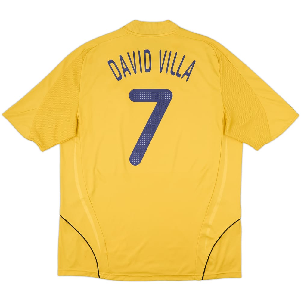 2008-10 Spain Away Shirt David Villa #7 - 8/10 - (XL)