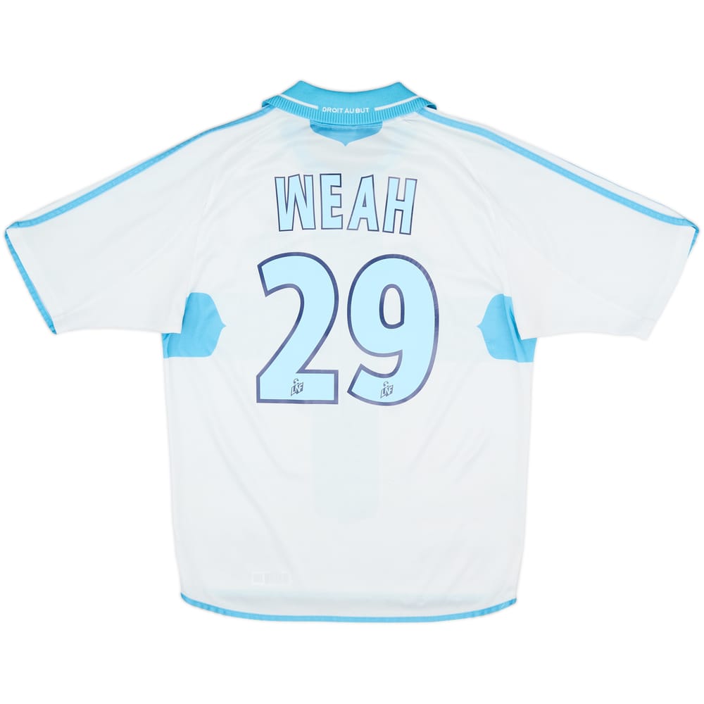 2000-01 Olympique Marseille Home Shirt Weah #29 - 6/10 - (S)