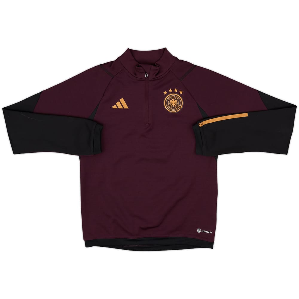 2022-23 Germany adidas 1/4 Zip Drill Top - 10/10 - (L.Boys)