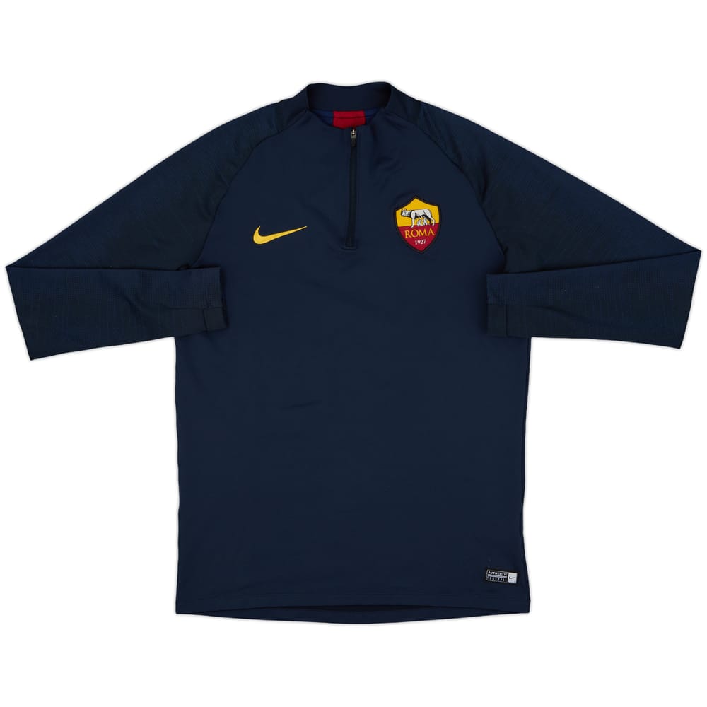 2019-20 Roma Nike 1/4 Zip Drill Top - 8/10 - (M)