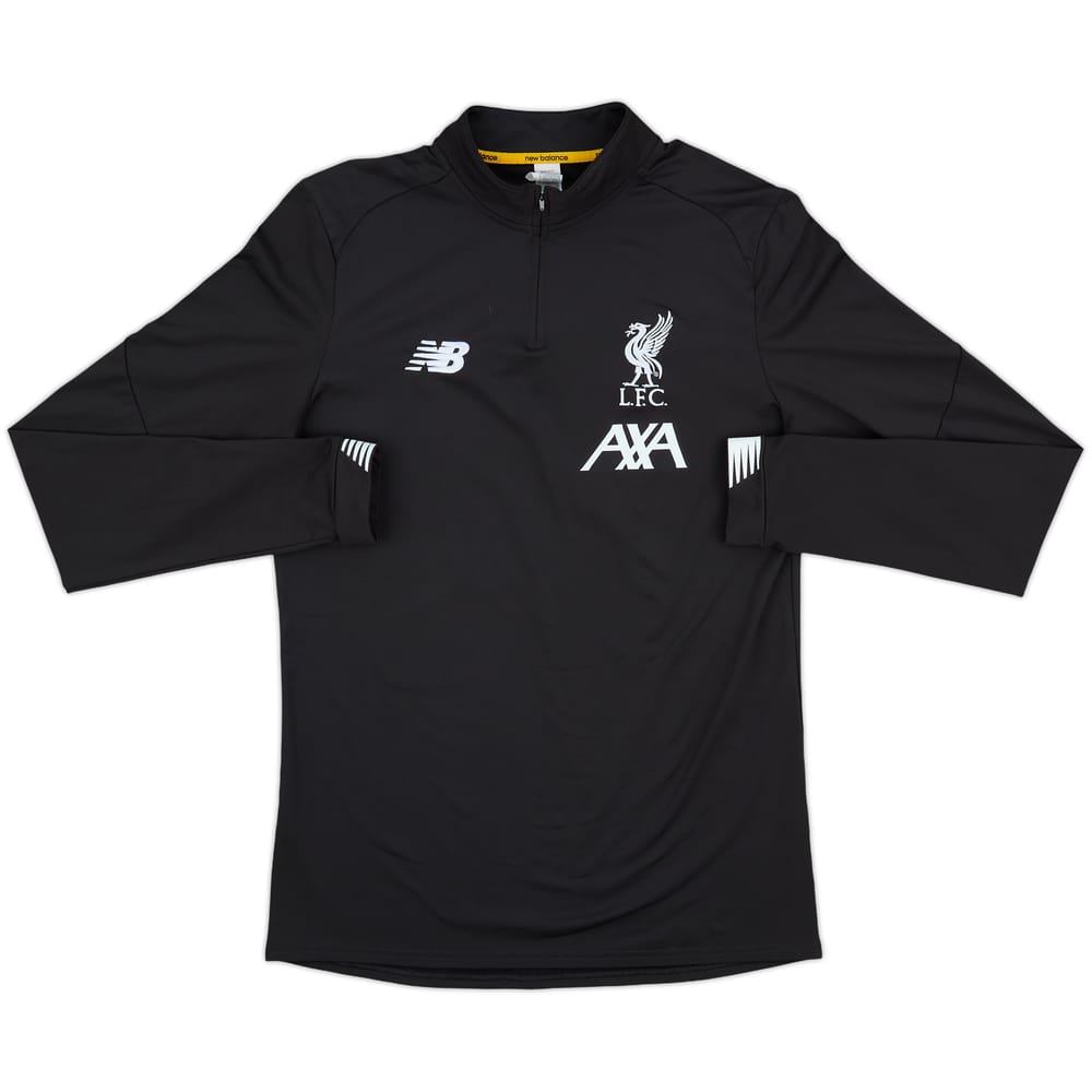 2019-20 Liverpool New Balance 1/4 Zip Drill Top - 8/10 - (M)