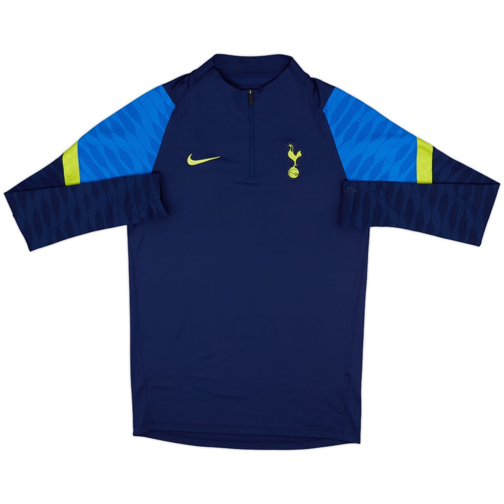 2021-22 Tottenham Nike 1/4 Zip Training Top - 8/10 - (S)