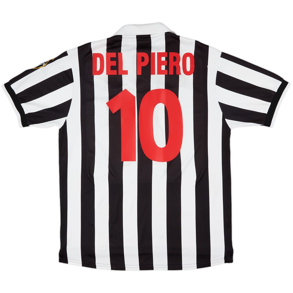1998-99 Juventus Home Shirt Del Piero #10 - 7/10 - (XL)