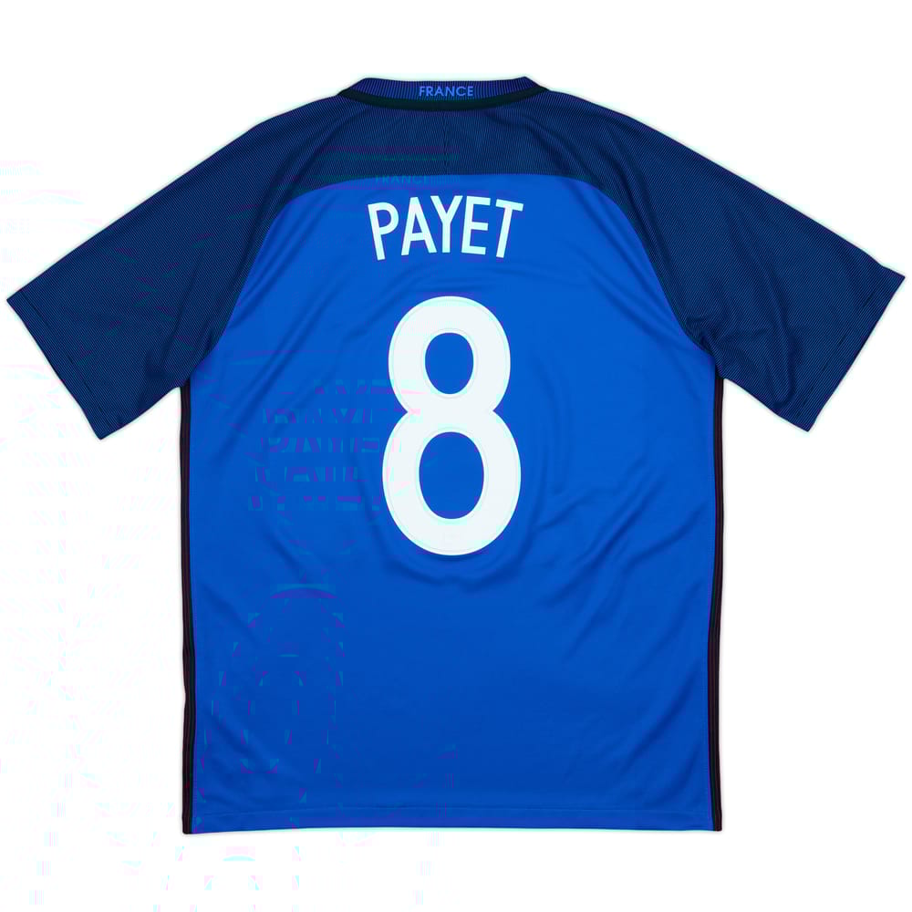 2016-17 France Home Shirt Payet #8 - 10/10 - (L)