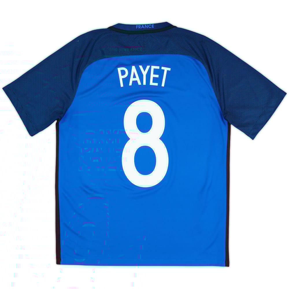 Camiseta de local de Francia 2016-17 Payet #8 - 10/10 - (M)