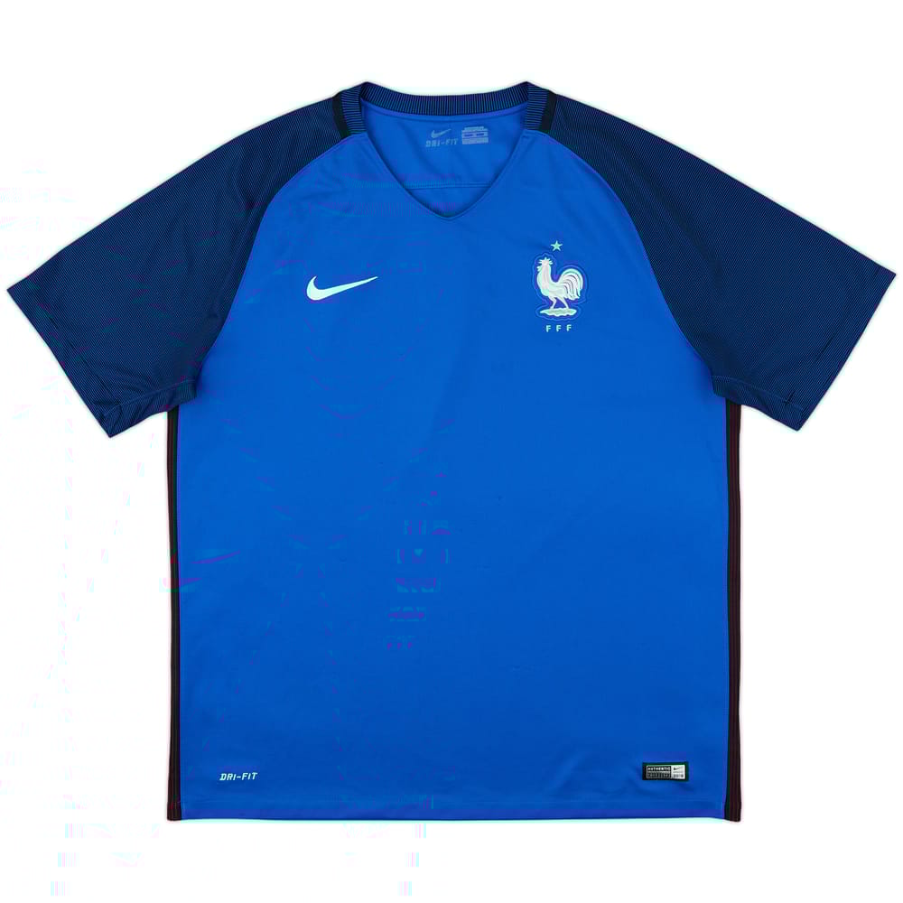2016-17 France Home Shirt Payet #8 - 8/10 - (XL)