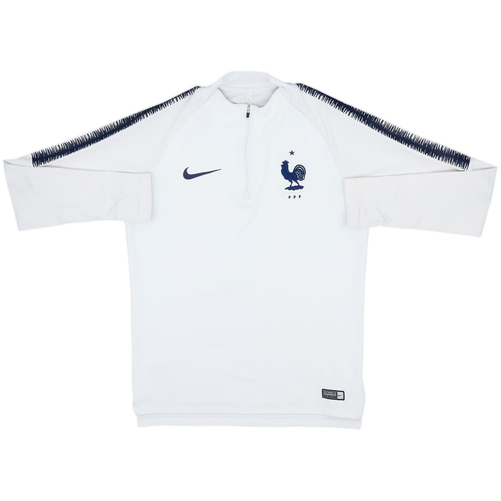 2018-19 France Nike 1/4 Zip Training Top - 6/10 - (S)