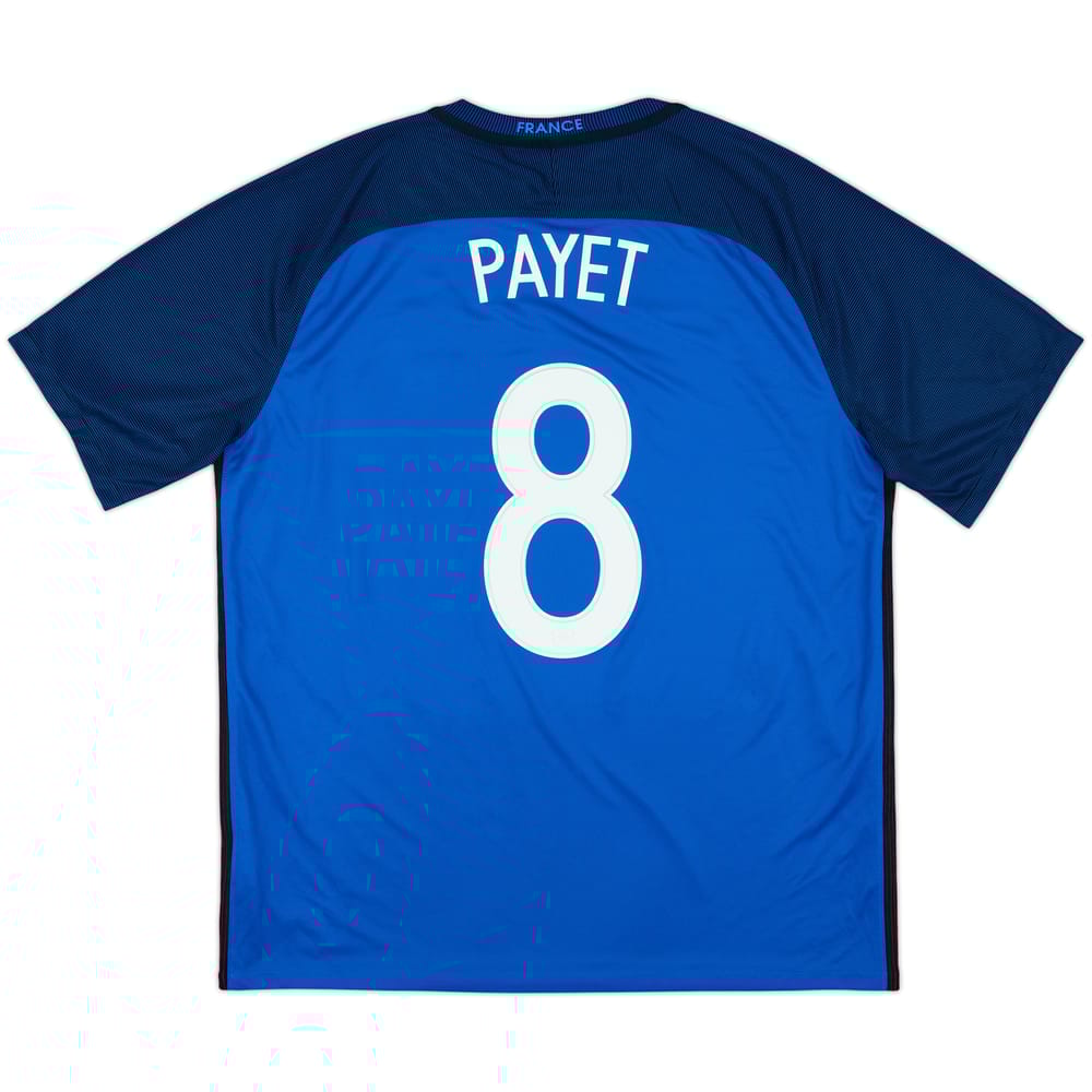 2016-17 France Home Shirt Payet #8 - 10/10 - (XL)