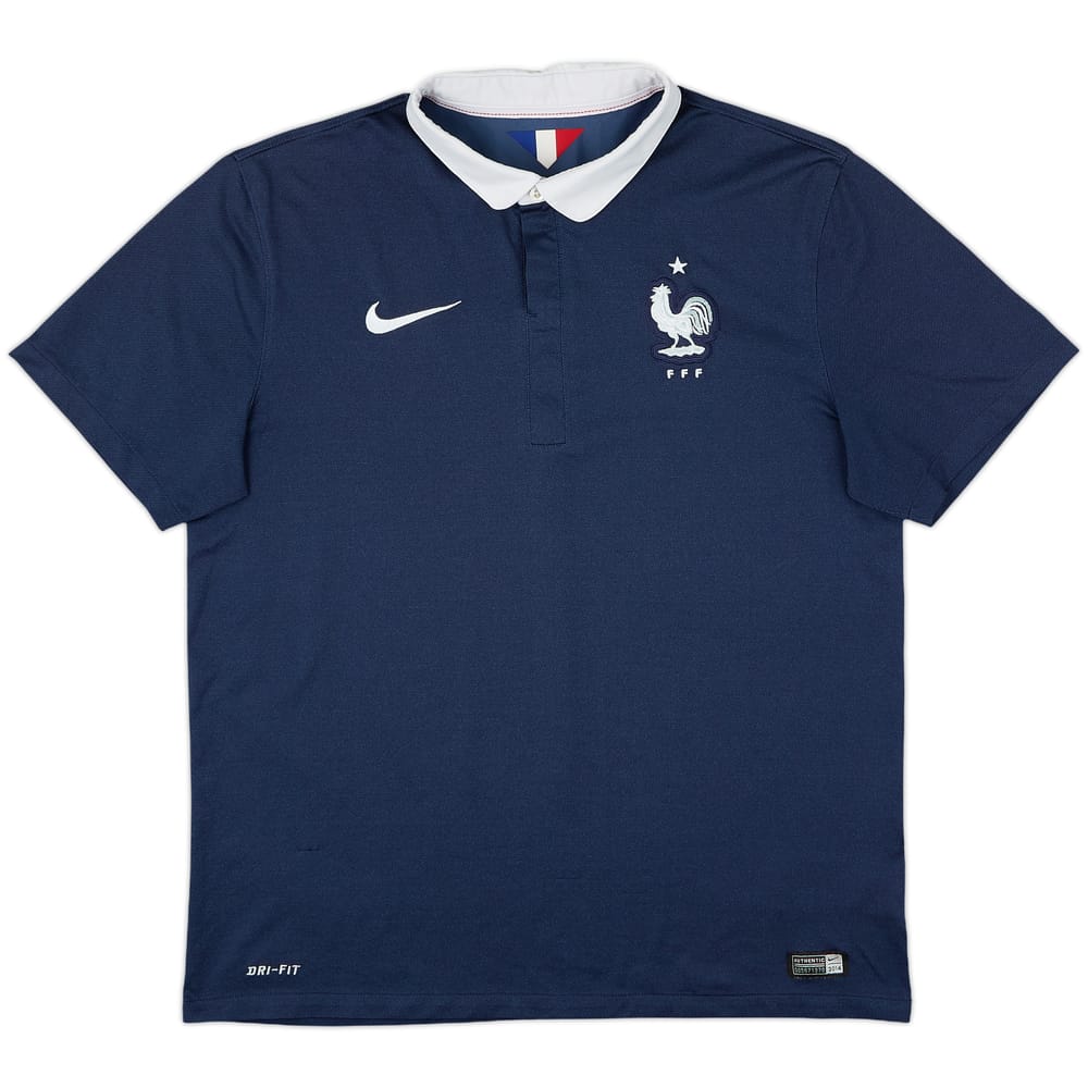 2014-15 France Home Shirt - 7/10 - (L)