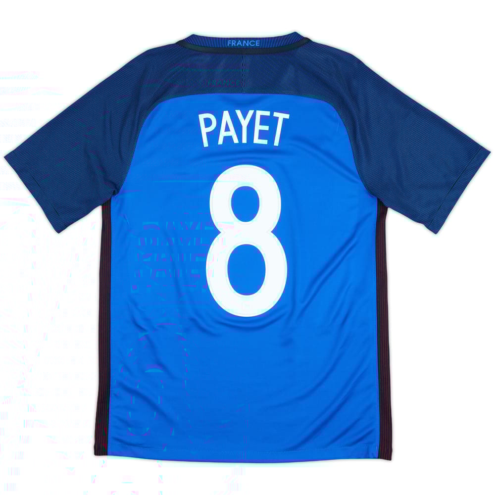 Camiseta de local de Francia 2016-17 Payet #8 - 9/10 - (S)