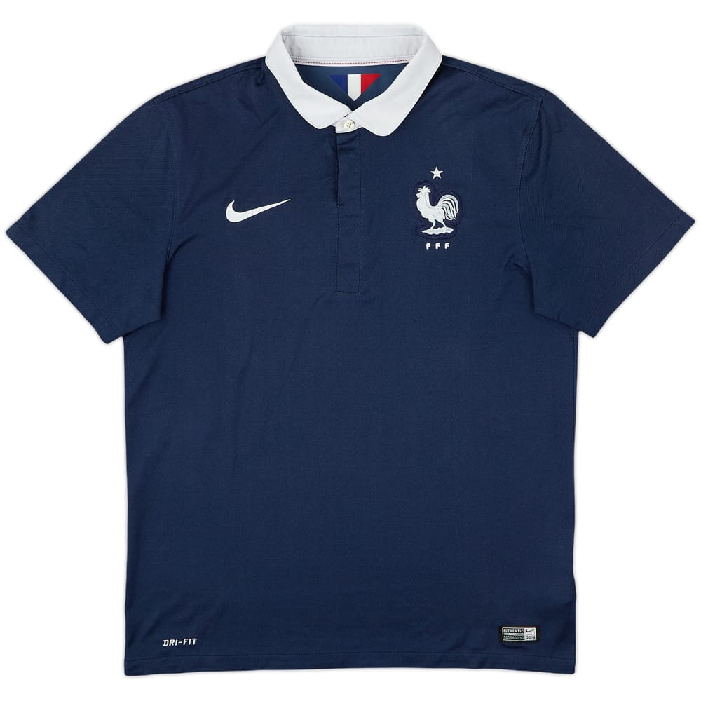 2014-15 France Home Shirt - 7/10 - (M)