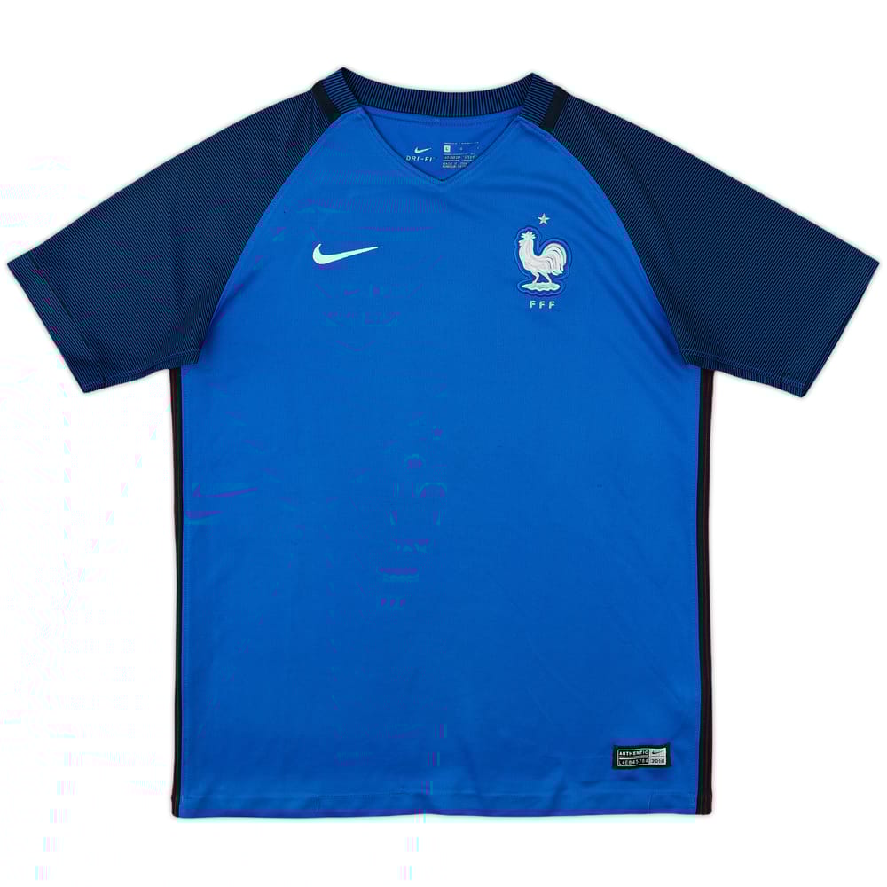 2016-17 France Home Shirt - 6/10 - (L.Boys)