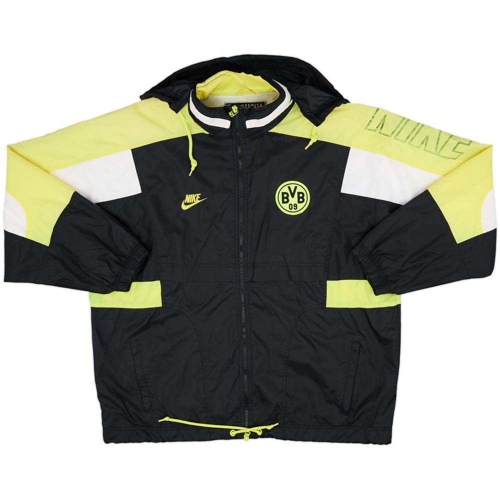 1996-97 Borussia Dortmund Nike Hooded Rain Jacket - 5/10 - (L)