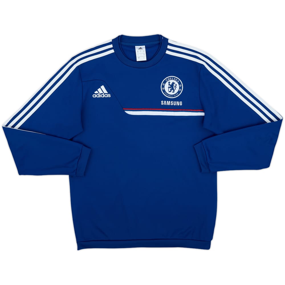 2013-14 Chelsea adidas Sweat Top - 9/10 - (S)