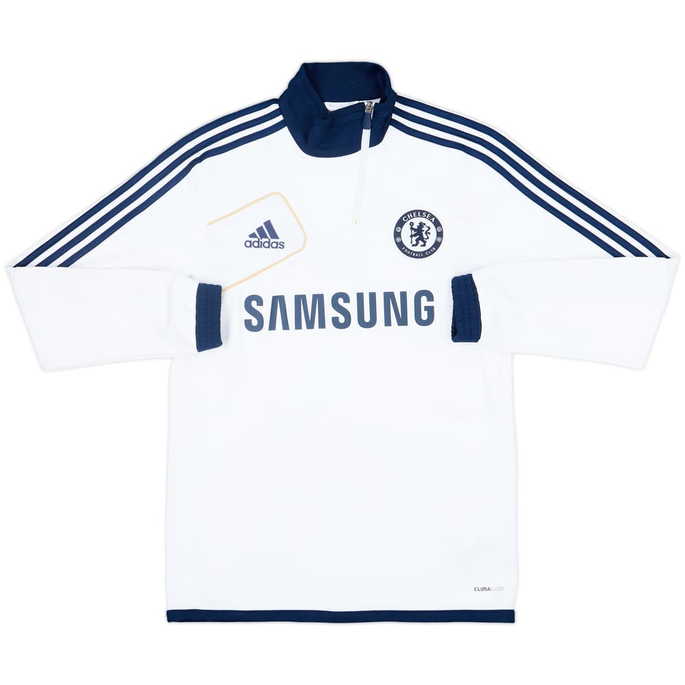 2012-13 Chelsea adidas 1/4 Zip Drill Top - 8/10 - (M)