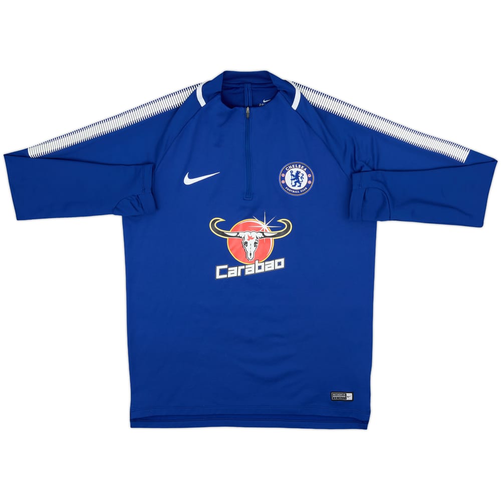 2017-18 Chelsea Nike 1/4 Zip Training Top - 8/10 - (M)
