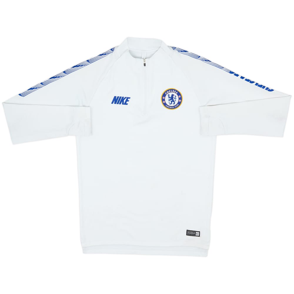 2019-20 Chelsea Nike 1/4 Zip Training Top - 6/10 - (S)