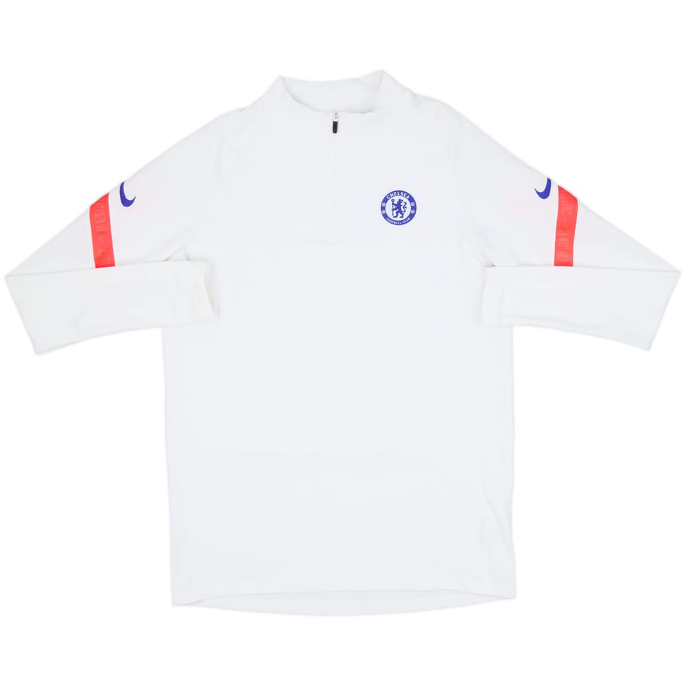 2020-21 Chelsea Nike 1/4 Zip Drill Top - 7/10 - (M)