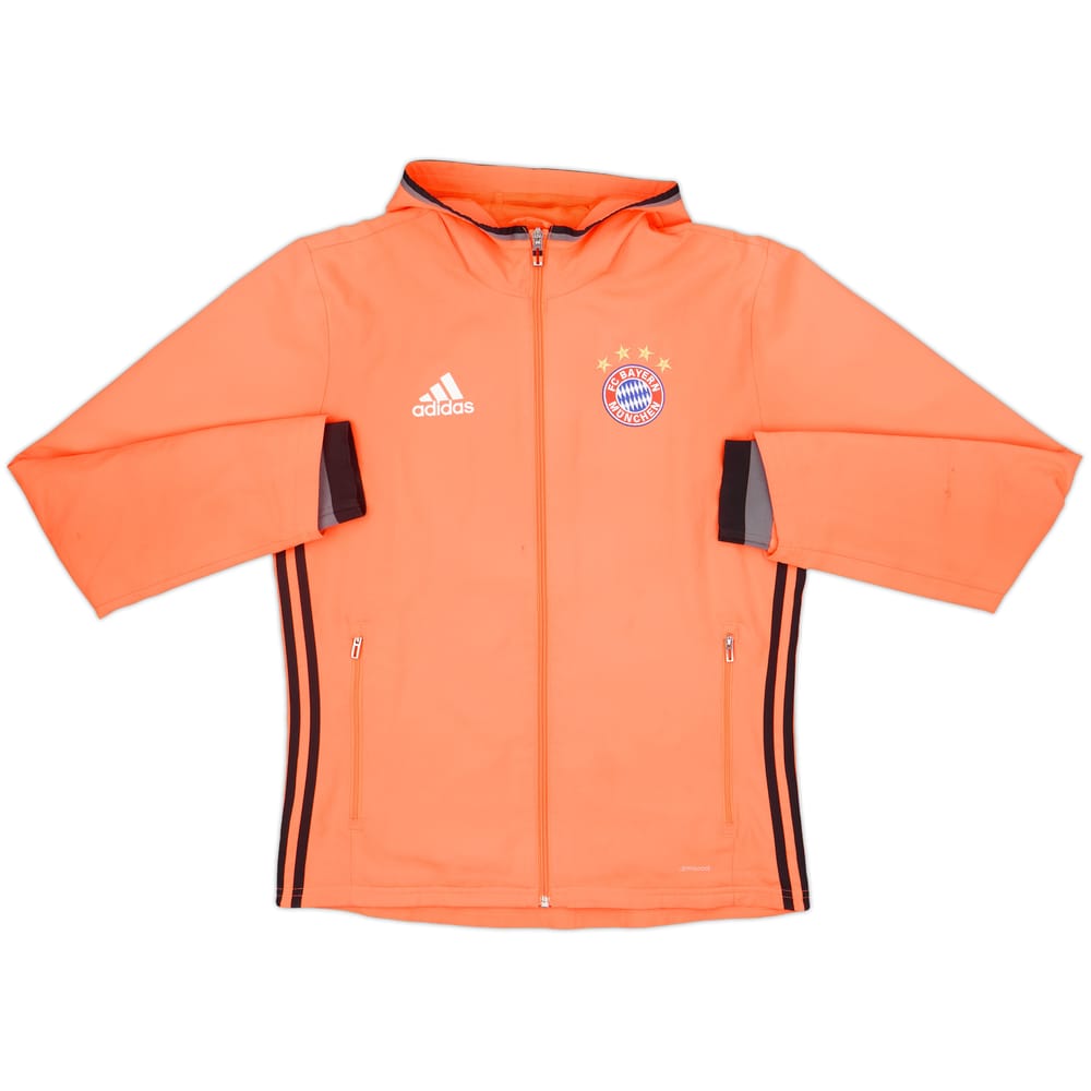 2016-17 Bayern Munich adidas Hooded Rain Jacket - 9/10 - (S)